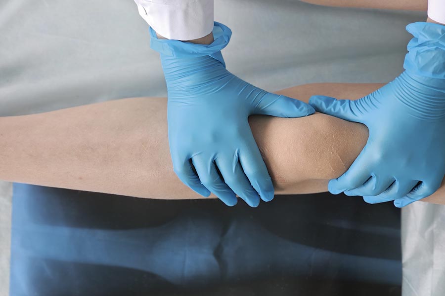 lesion rodilla esqui